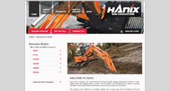 Desktop Screenshot of hanixeurope.com